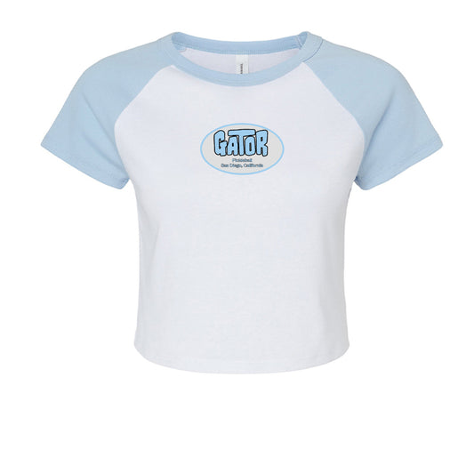WHITE/ BABY BLUE - FRONT